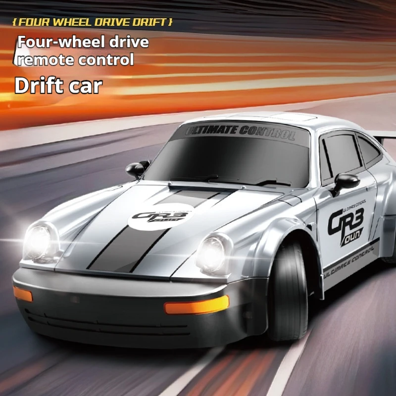 1:24 Maßstab 4WD RC Drift Auto 2,4G Ferngesteuertes Professionelles Hochgeschwindigkeits-Drift-Rennauto Spielzeug für Kinder Modellfahrzeug