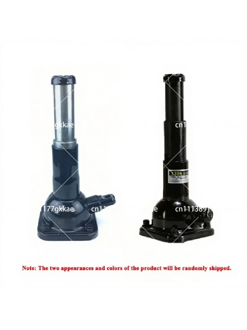 Vertical Hand Jack 2 Ton Double Section Screw Jack for Vehicle Maintenance Mechanical Lifting Tool