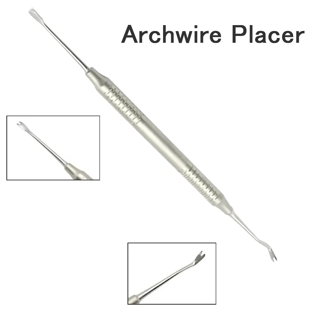 

Dental Orthodontic Ligature Tie Placer Tool Twirl-on Module Arch Wire Placement Ligation Ring Holder Dental Instrument tools