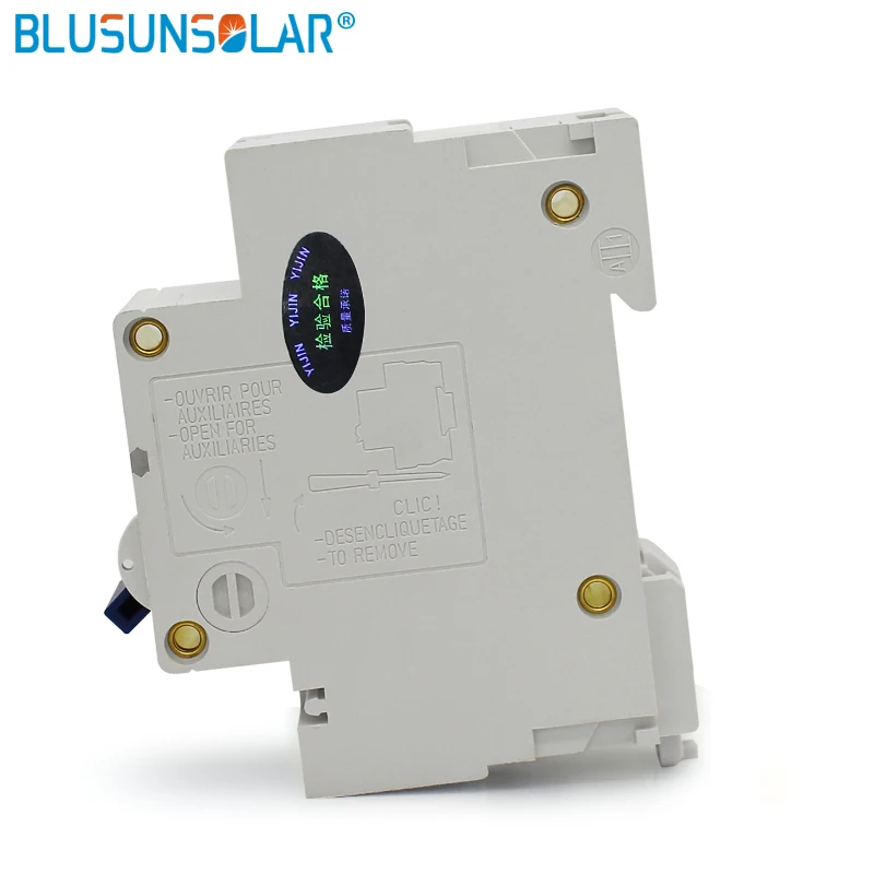 

BLUSUNSOLAR High Quality (5 Pieces/lot) 1P 125A DC220V DC Circuit Breaker MCB for PV Solar System