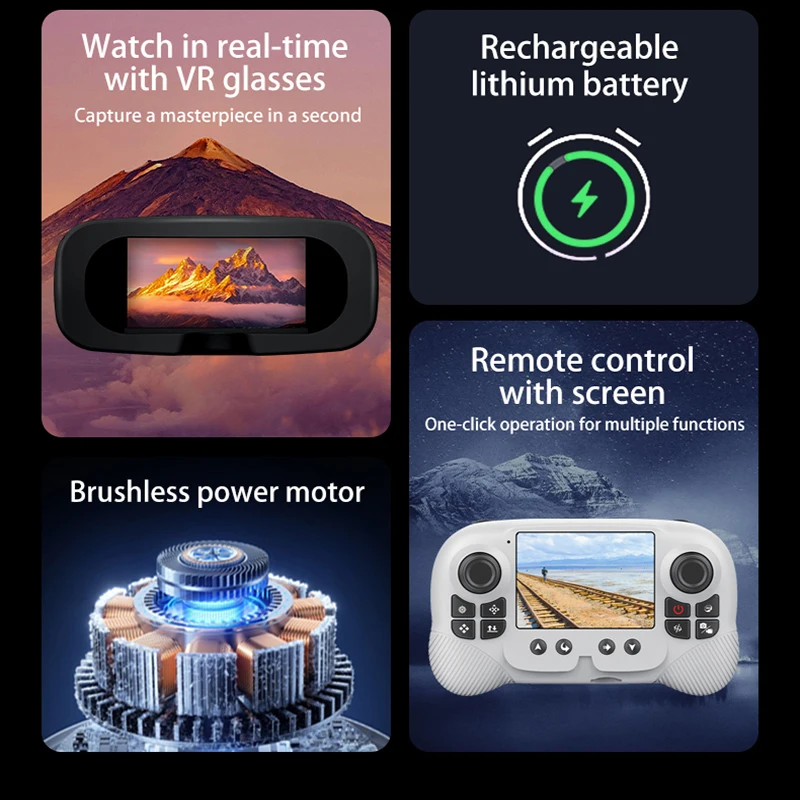 جديد X5 الطائرة بدون طيار 4K الجوي HD كاميرا مزدوجة التصوير ذكي فرش التدفق البصري تحديد المواقع الطاقة واي فاي طائرات بدون طيار FPV اللعب هدية