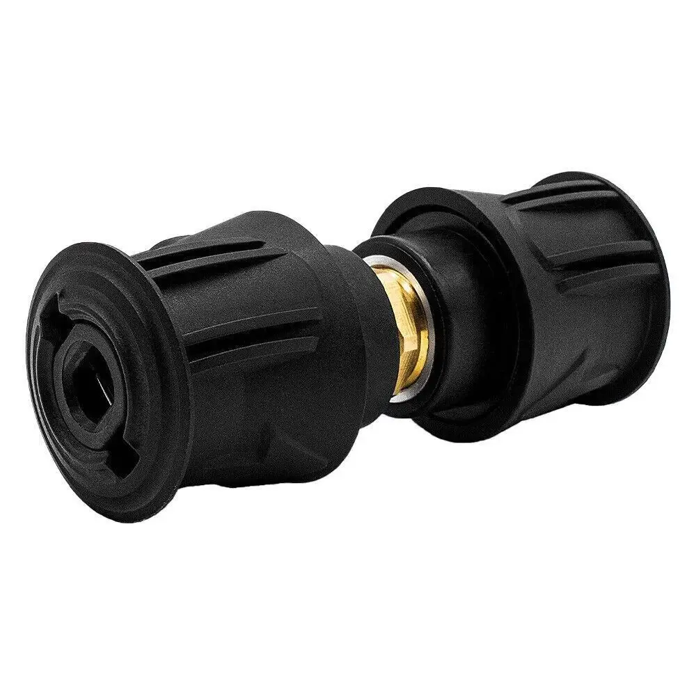 Black High pressure quick connector Universal Water Pipe Extension Accessories High pressure hose adapter for Karcher