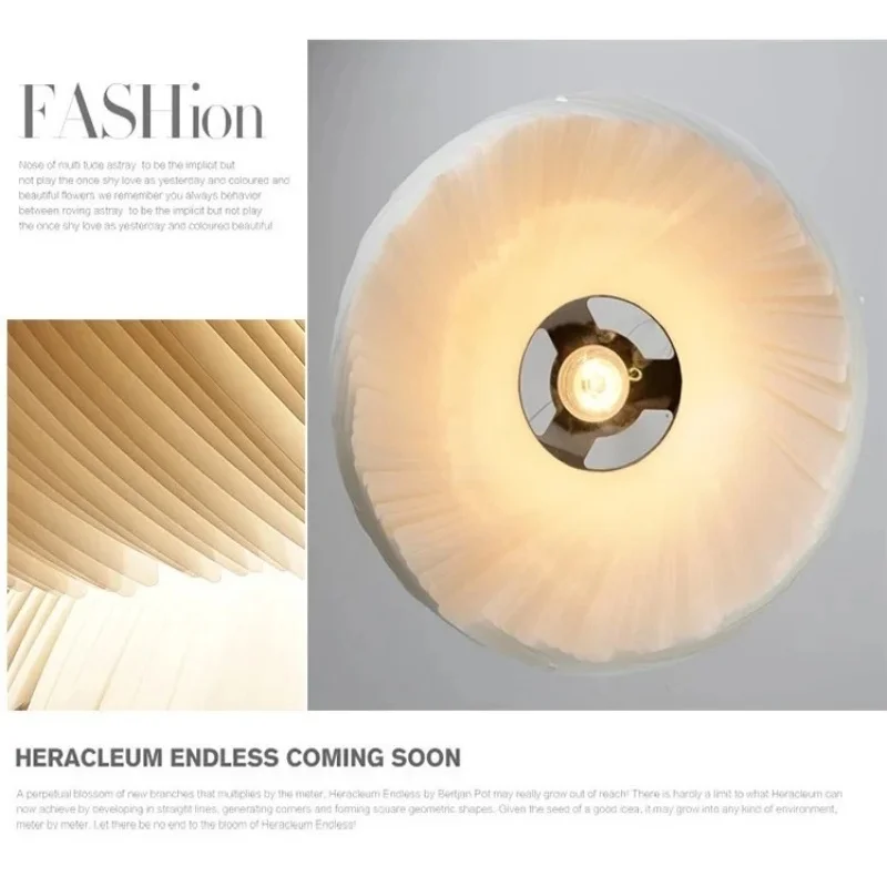 Modern minimalist living room bedroom study light Nordic creative dining room pendant light