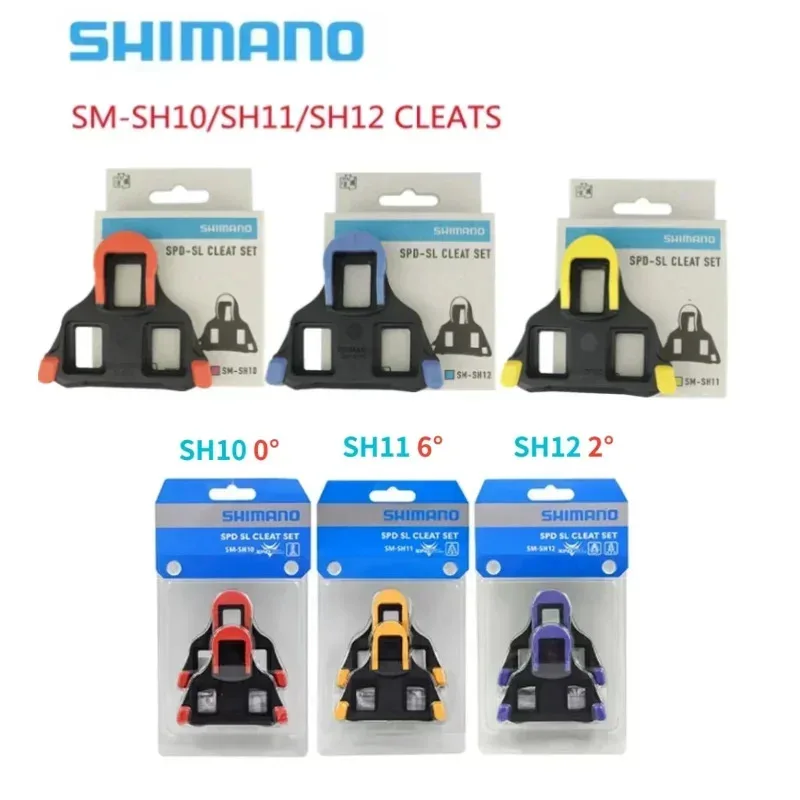 

Shimano SH11 SH12 SH10 Cleats SPD SL Cleat Set Road Bike Pedals Cleats BIike Cycling SH10 Cleats Pedals Plate Clip
