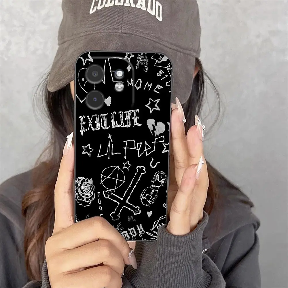 Rap Cry Boy Lil P-Peep Cover Phone Case For Infinix NOTE 12 GT 20 30 40 50 50X 60 TECNO POVA NEO 2 4 5 6 7 Pro Funda Shell Capa