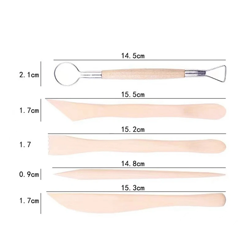 Ensemble d'outils de poterie, sculpture en argile, couteau carapté, stylo en silicone, anciers de pilule, pierre, plastique, ensemble d'outils à main en argile, installation facile, 43 pièces