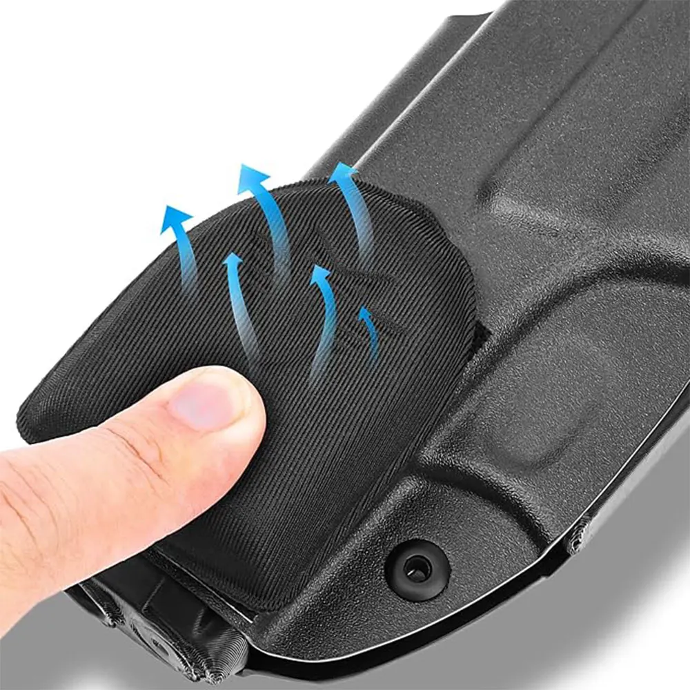 4/8/12PCS IWB Holster Wedge Pad Adjustable Hook&Loop Concealed Carry Spacer Ergonomic Comfort Wear Kit For Shooting Hunting
