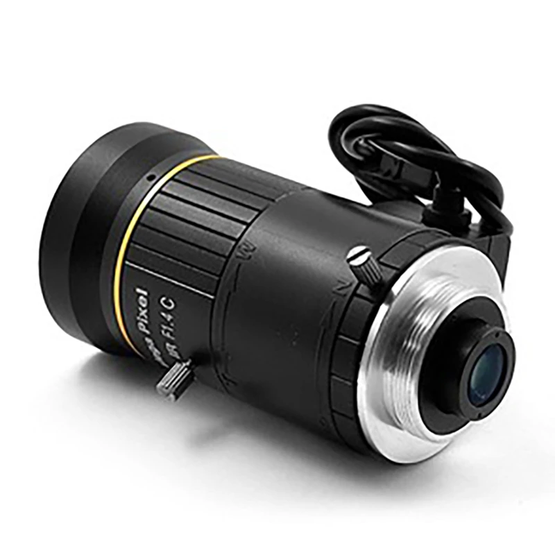 عدسة كاميرا ويب 3MP HD 8-50 مم F1.4 1/2 C-Mount عدسة كاميرا قزحية تلقائية لعدسة المراقبة الأمنية CCTV