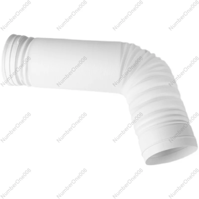 dryer exhaust hose extension vent hose white 1.5m for Tumble dryer clothes dryer telescopic tube exhaust pipe accessories