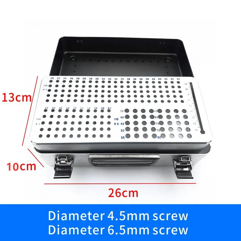 Orthopedics Bone Screws Case Rack Veterinary Orthopedics Instruments