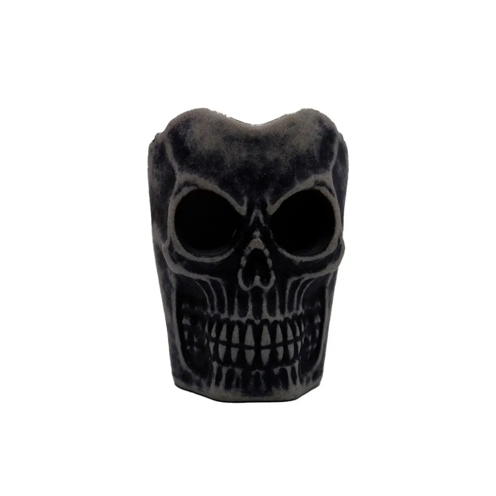 

Electronic Skull Lamp with Gradient Color Glowing Colorful Skull LED Light Festival Reusable Luminous Halloween Decoration