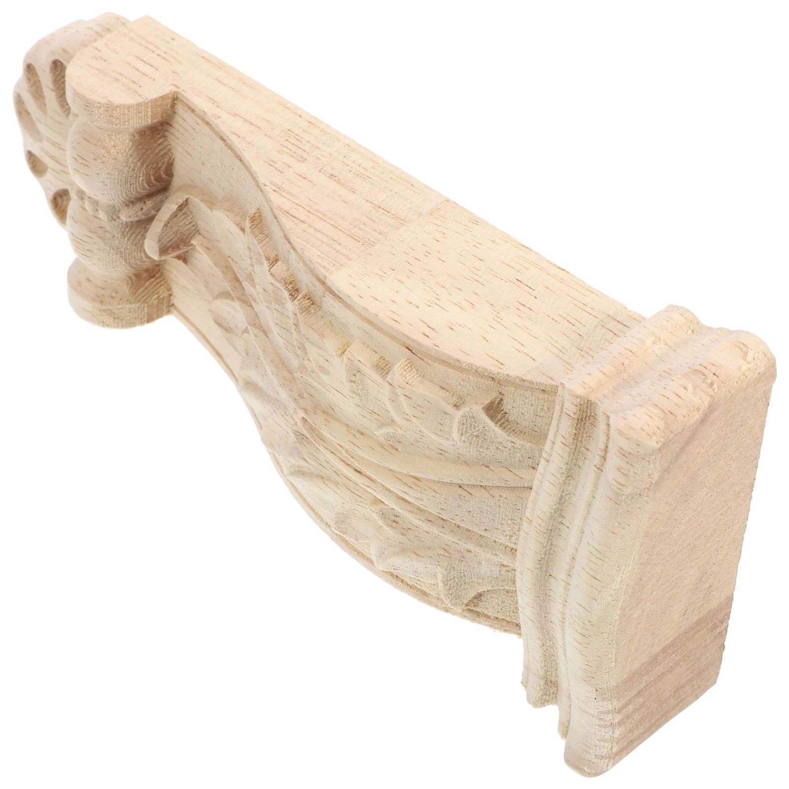 Carved Wood Capitals and Corbels European Carving Desktop Roman Finishing Material Ceiling Office Column for Decor