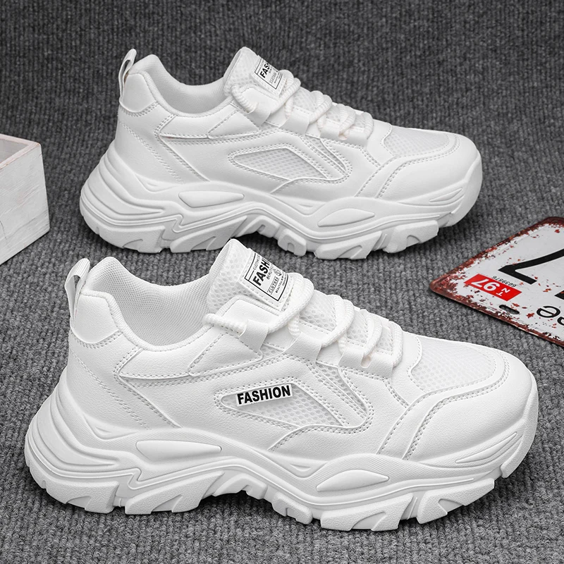 men's-sporty-casual-shoes-breathable-mesh-thick-bottom-heightening-white-versatile-hong-kong-style-dad-trendy-shoes