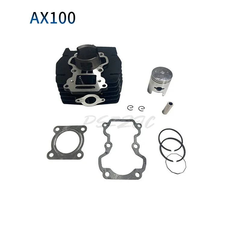 Motorcycle Cylinder AX100 Is Suitable for Suzuki AS100/AC100 Motorcycle Cylinder Sleeve 50mm Piston Accessories