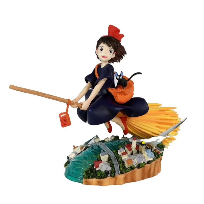 15 سنتيمتر كيكي خدمة التوصيل Gk مكنسة الساحرة الصغيرة كيكي شخصيات كرتونية جميلة الفتيات نموذج زينة تمثال الاطفال اللعب