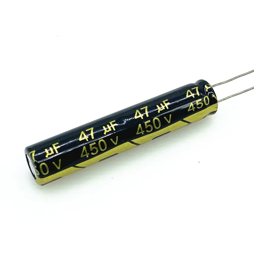 

10pcs/lot 47UF 450v 47UF aluminum electrolytic capacitor size 13*50 20%