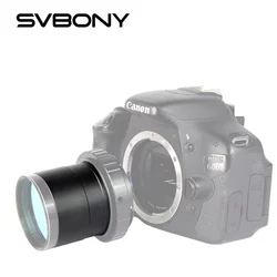 SVBONY 2'' to T2 Telescope Eyepiece Camera Accessories Mount Adapter w/ M42*0.75 Thread to Accept 2