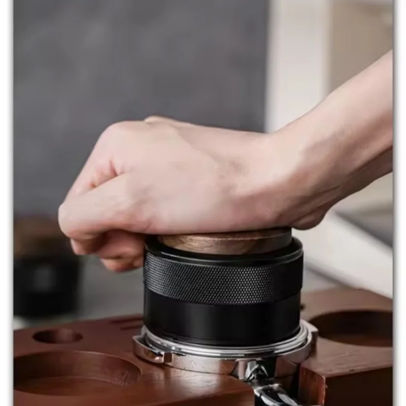 51/53/58mm Espresso Tamper Spring Loaded Coffee Tampering with Stainless Steel Base Fits Breville/Delonghi Universal Used