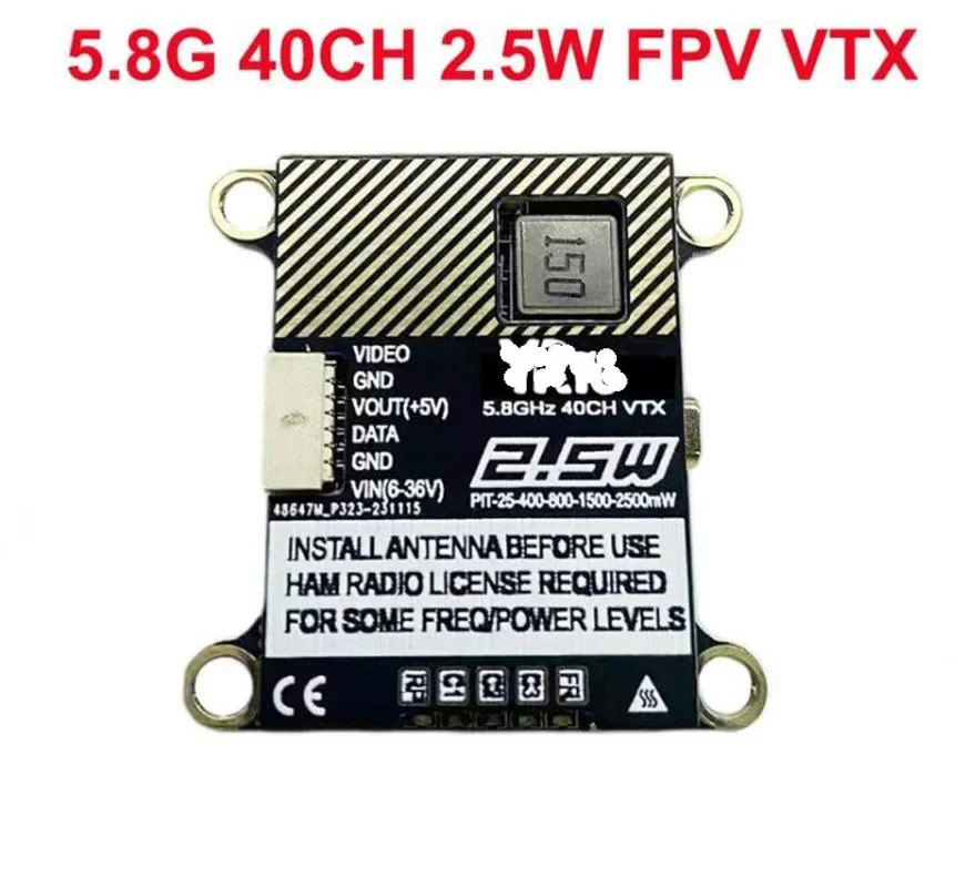 【Spot 】 5.8ghz neutralna transmisja obrazu 2.5w wysokiej mocy 40ch Fpv Crossover samolotu puszczania samolotów nawigacji daleki zasięg