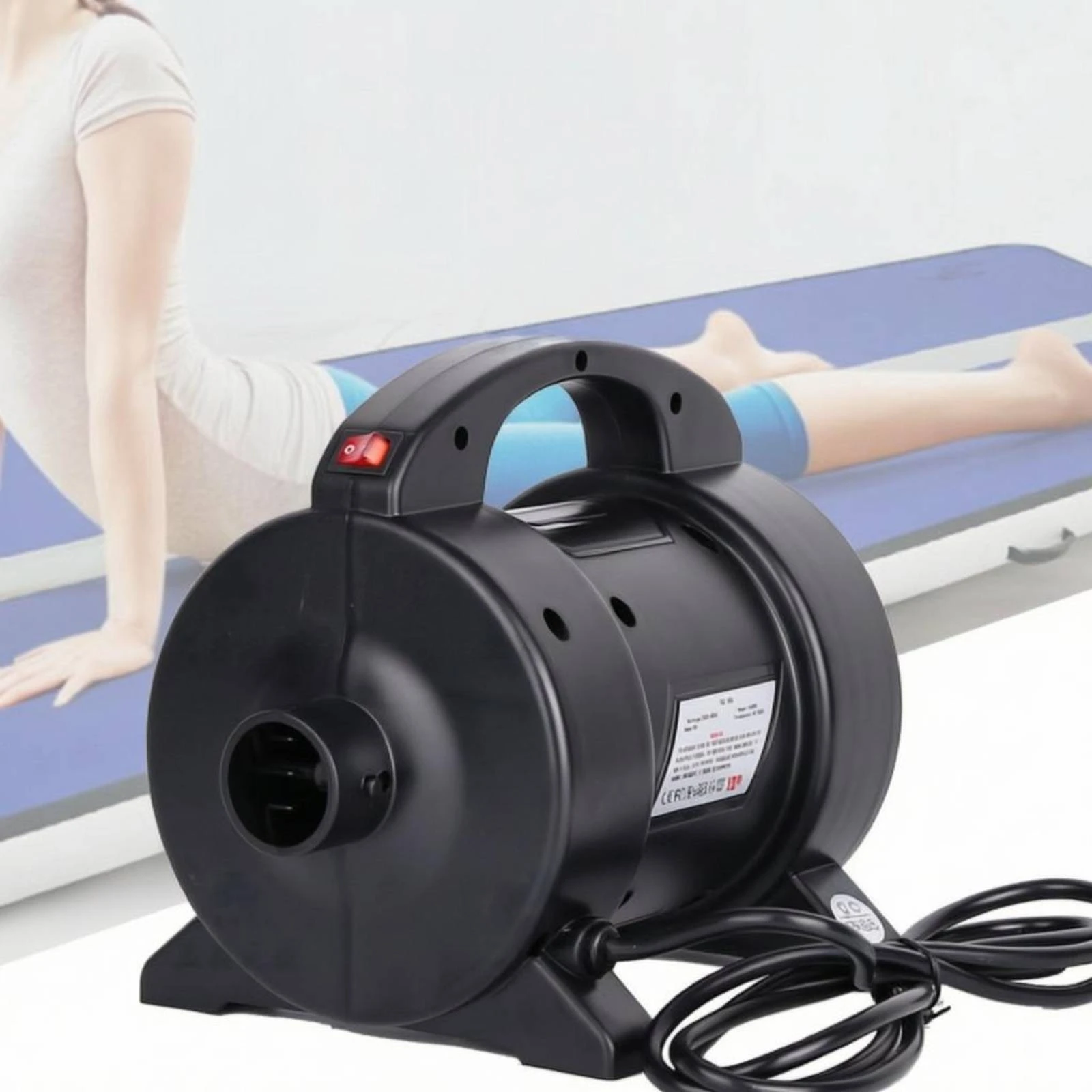 Electric Air Pump Stable Feet Portable Air Inflator Electric Inflator Compact Inflatable Pump Lightweight