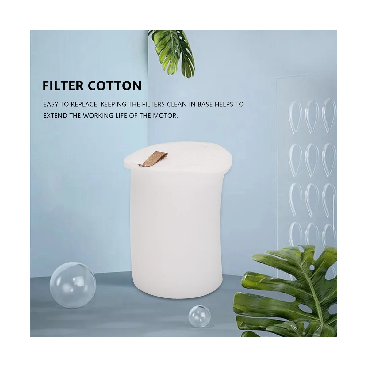 IQ 로봇 진공 교체용 베이스 프리 모터 폼 필터, 자체 비우기 베이스 부품, R101AE, RV1001AE, UR1005AE