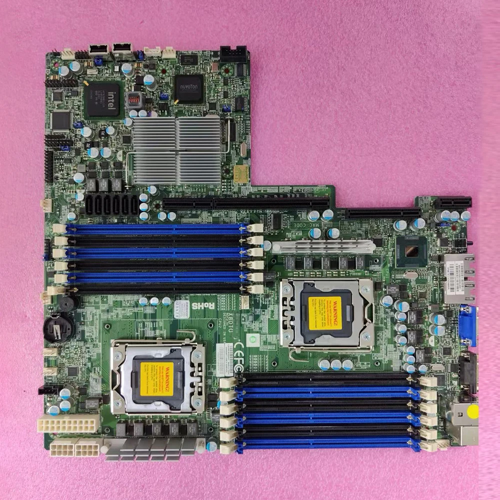 X8DTU For Supermicro Server Motherboard Xeon Processor 5600/5500 Series 82576 Dual-Port Gigabit Ethernet Controller