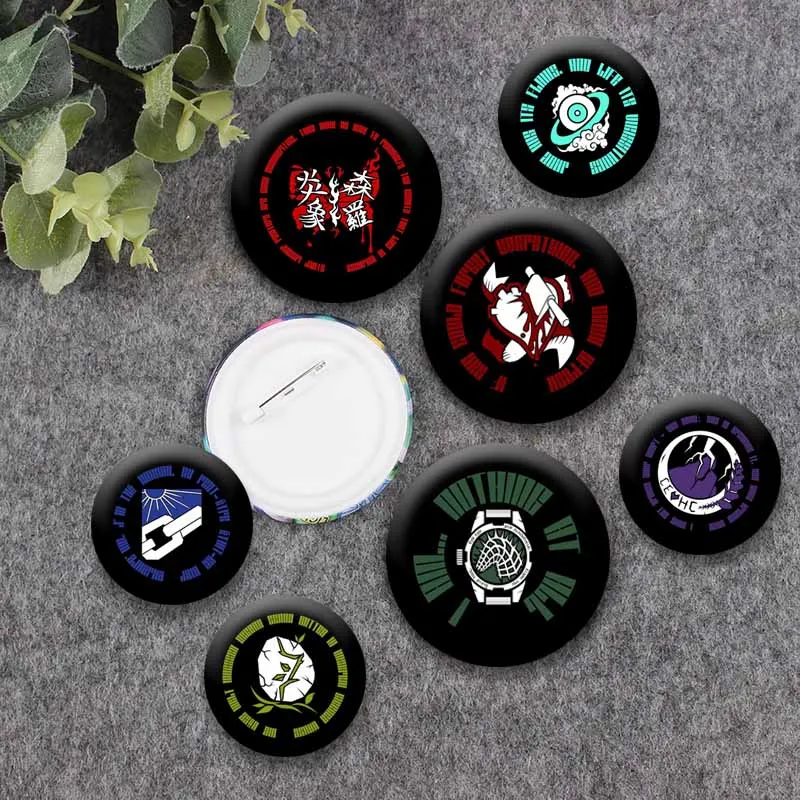 Game Limbus Company Gregor Don Quixote Icons Can Badges Cute Cartoon Role Brooch Handmade Lapel Pins for Backpack Accessories