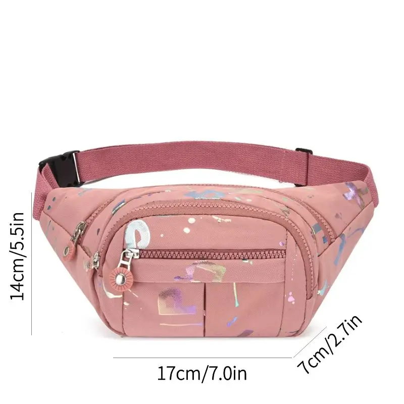 Chest Bag Banana bag for Women Sling Crossbody Waist Pack Canvas Running Waist Bag Casual Fanny Packs Sport Half Moon Belt Bag