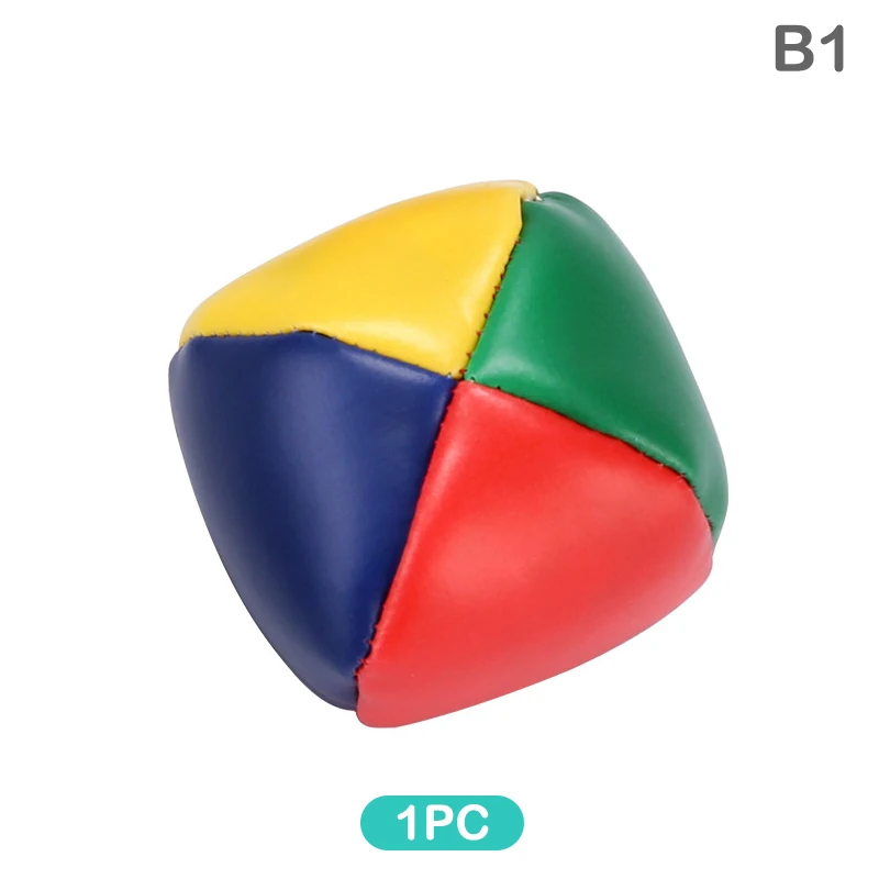 1-5PCS PU Small Sand Bags Throw Sandbag Game Sand Balls Bean Bag For Toss Games Fitness Outdoor Activities Juggling Exercise