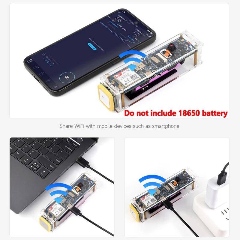 Waveshare ESP32-S3 A7670E 4G development board supports LTE Cat-1/2G/GNSS positioning/WiFi/Bluetooth