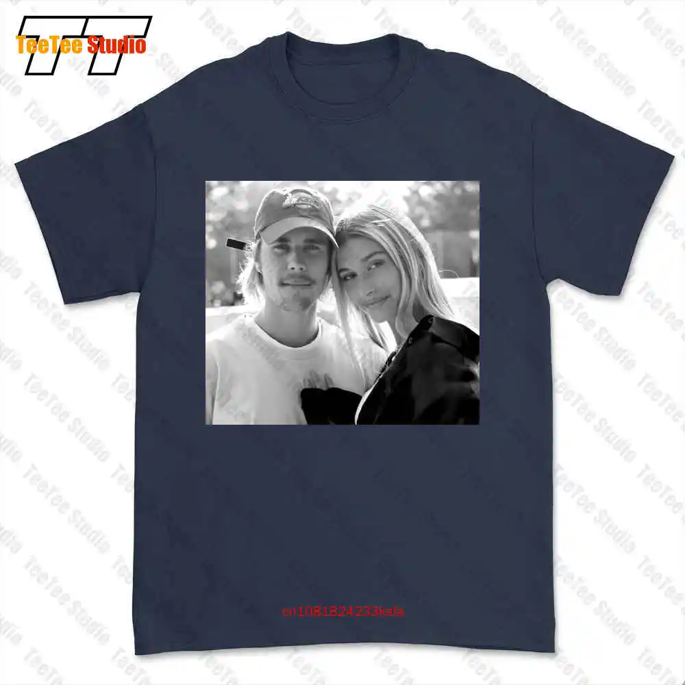 Justin And Hailey Justin Bieber Hailey T-shirt Tee 2DSC