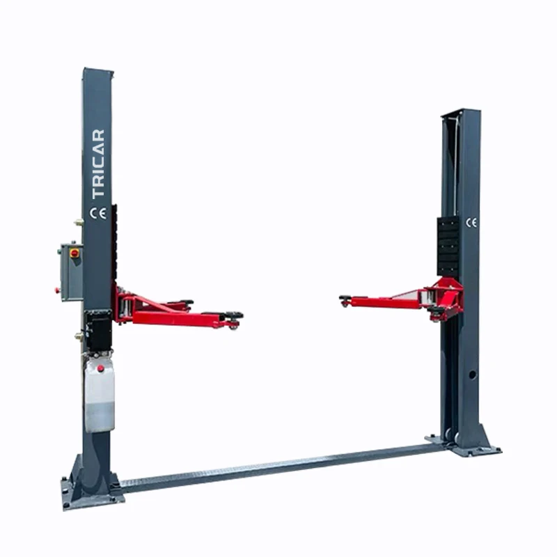 Factory Direct Supply 5t 5.5t Electrical Release Car Lift 2-Post Auto Hydraulic Lifting Machine Double Cylinder Hydraulic Lift