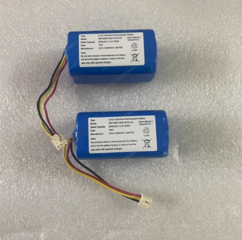 Applicable to Pursunik Sweeping Robot Battery 14.4v2500MAh