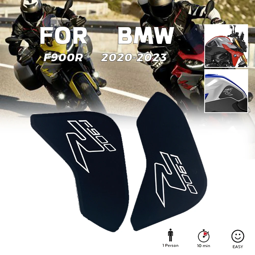 

MTKRACING For BMW F900R F 900R 2020 Motorcycle Tank Side Sticker Gas Fuel Oil Tank Pad Protector Cover Decals