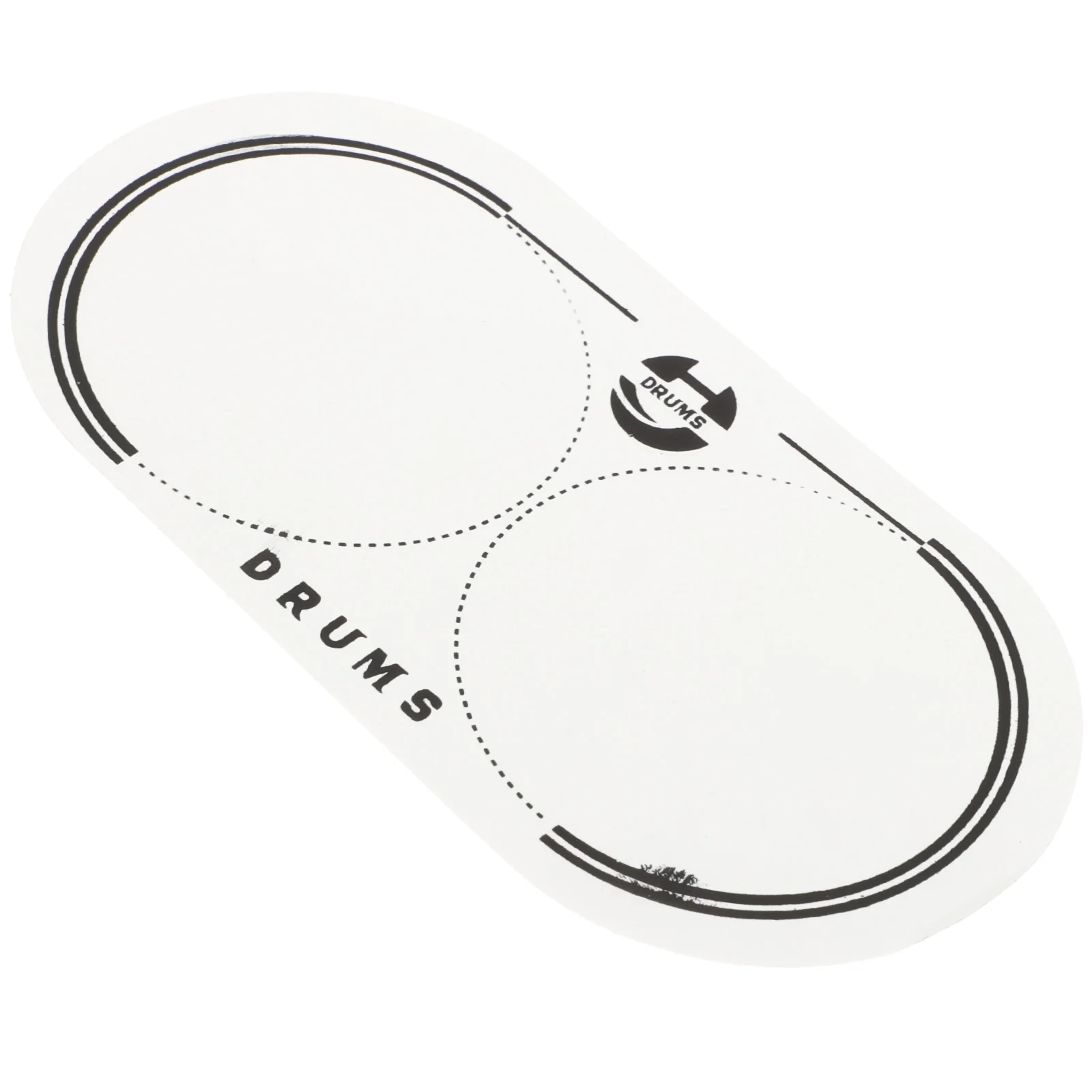 

Nail Stickers Protective Drum Personalised Guitar Picks Double Pedal Patch Replacement Parts White Supplies Percussion Patches