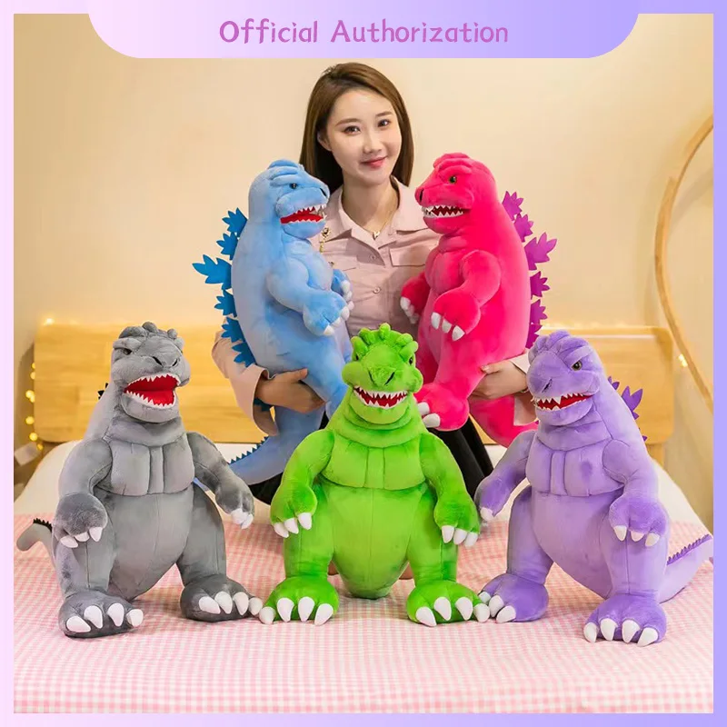 

40-60CM Godzilla Plush Toy Anime King Kong Cartoon Gorilla Stuffed Doll Cute Animal Collection Memorable Souvenir Birthday Gift