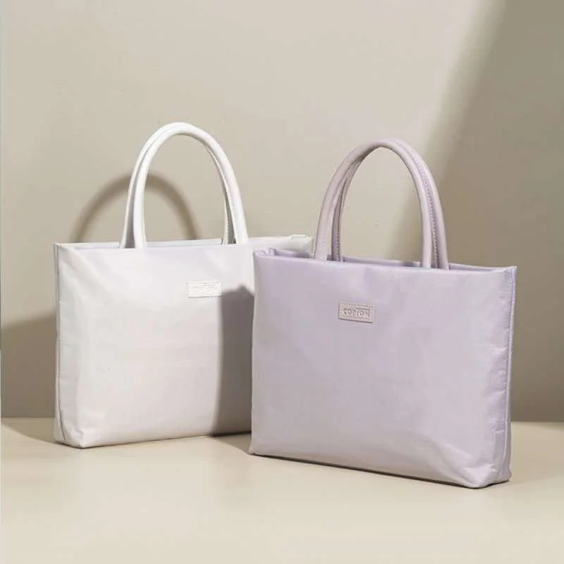 Simple and lightweight Women's Laptop Bag, Shockproof and Thick, 16 inch Office Bag for Office Workers