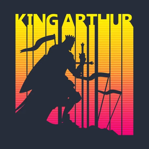 

Retro Style King Arthur T-Shirt 100% Cotton O-Neck Summer Short Sleeve Casual Mens T-shirt Size S-3XL