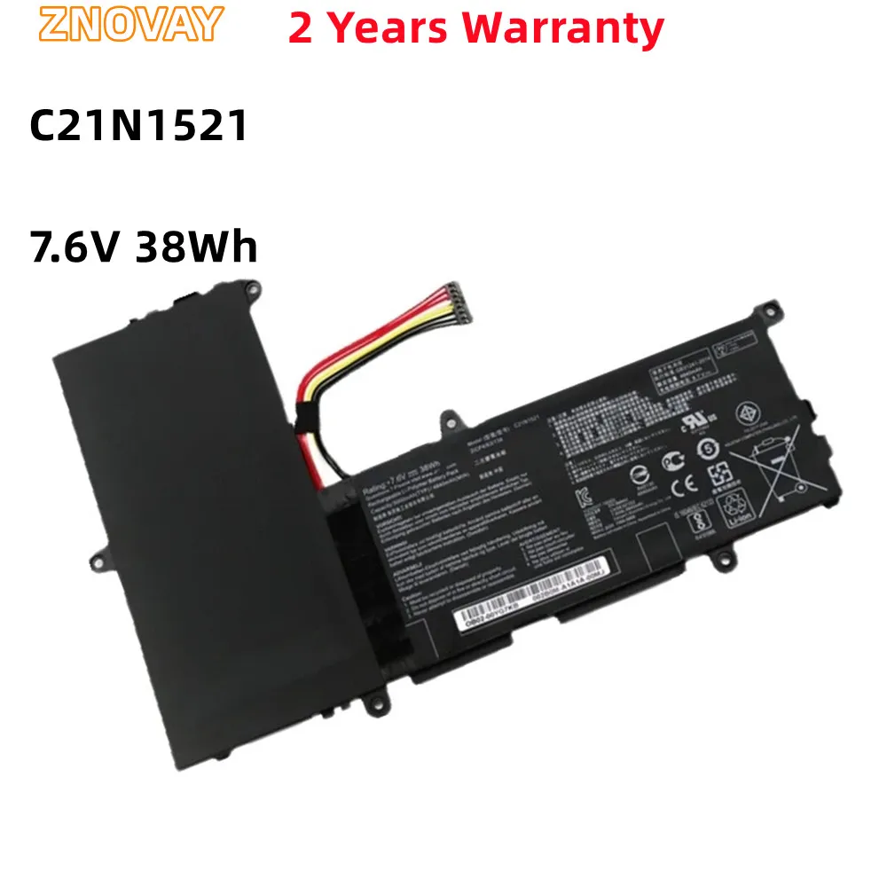 

ZNOVAY C21N1521 7.6V 38Wh 5000mAh Laptop Battery For Asus VivoBook E200HA-1A E200HA E200HA-1B E200HA-1G E200HA-1E