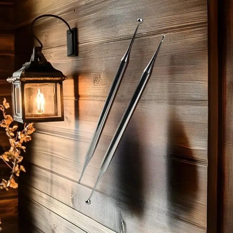 

Ручка для акупунктуры, ручная ручка из нержавеющей стали/латуни, триггерная точка тела, зонд, ручка для массажа глубоких тканей, инструменты для рефлексологии лица с двойной головкой