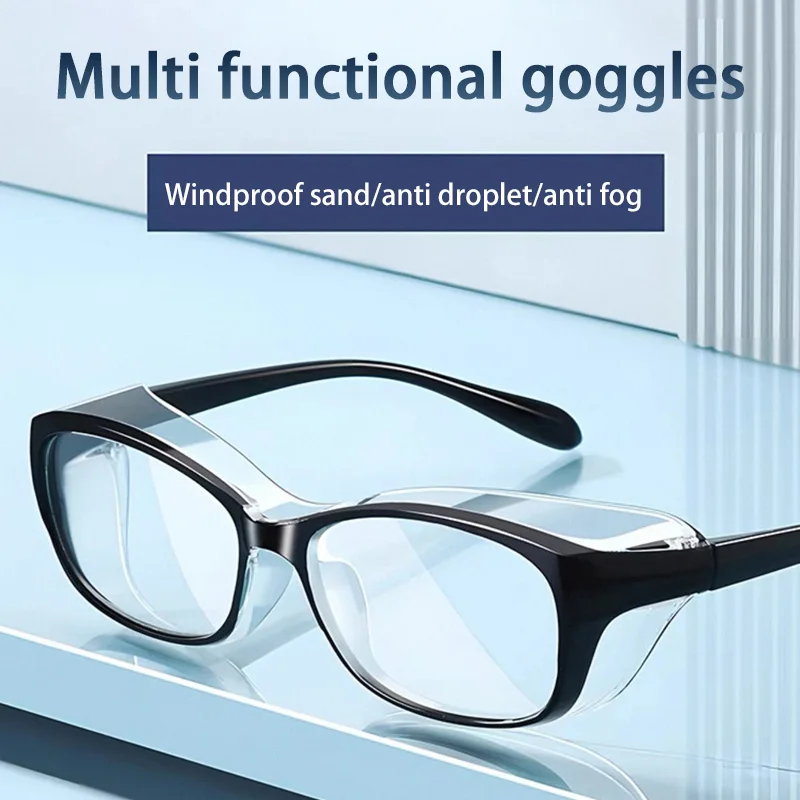 

Anti Blue Light Glasses For Men Women Transparent Sand-proof Anti-shock Biking Safe Goggles Blue Blocking Protect Eyewear New