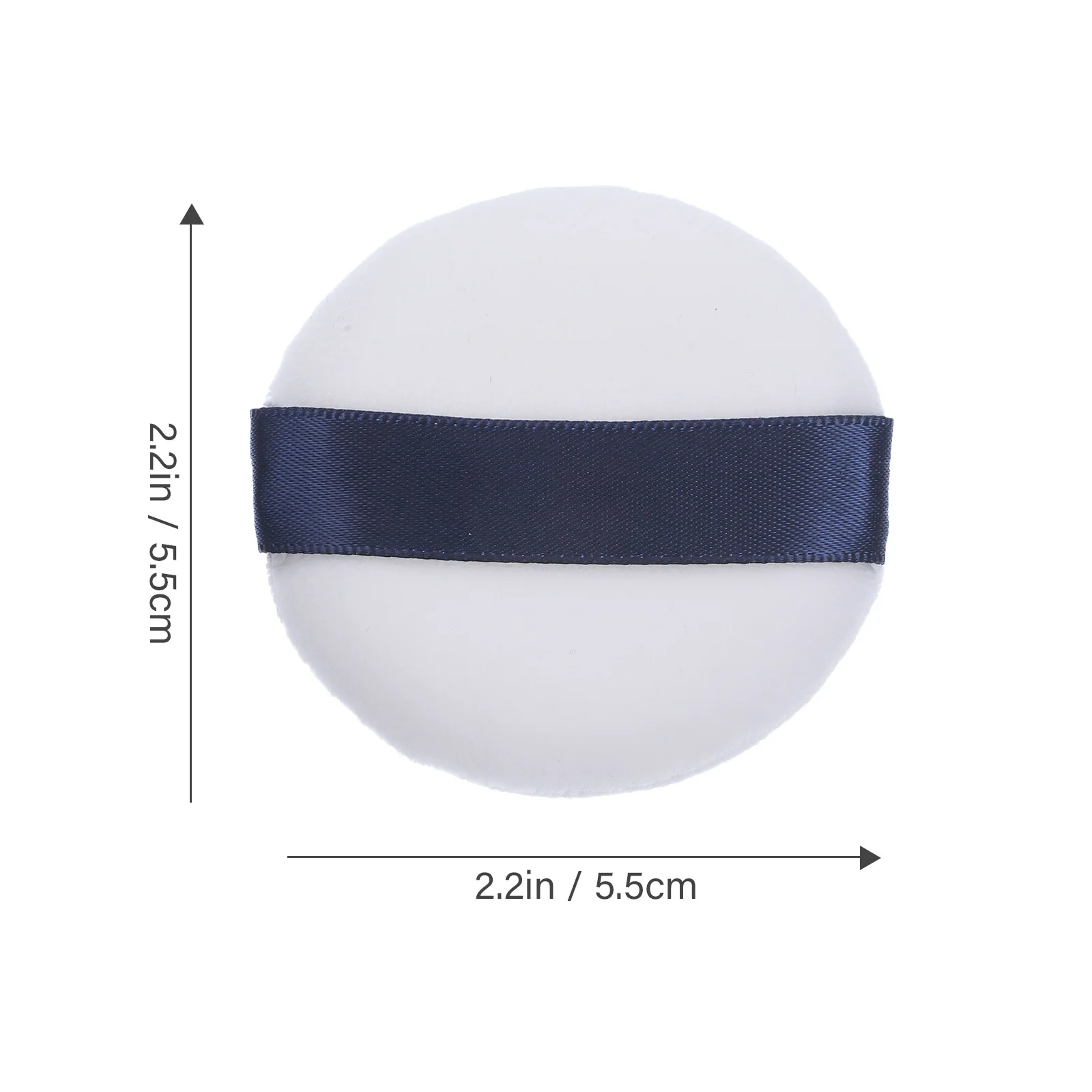 

5Pcs Round Cotton Makeup Puff Soft Supple for Foundation Cream Concealer Blush Beauty Makeup Pad Cosmetics Puff