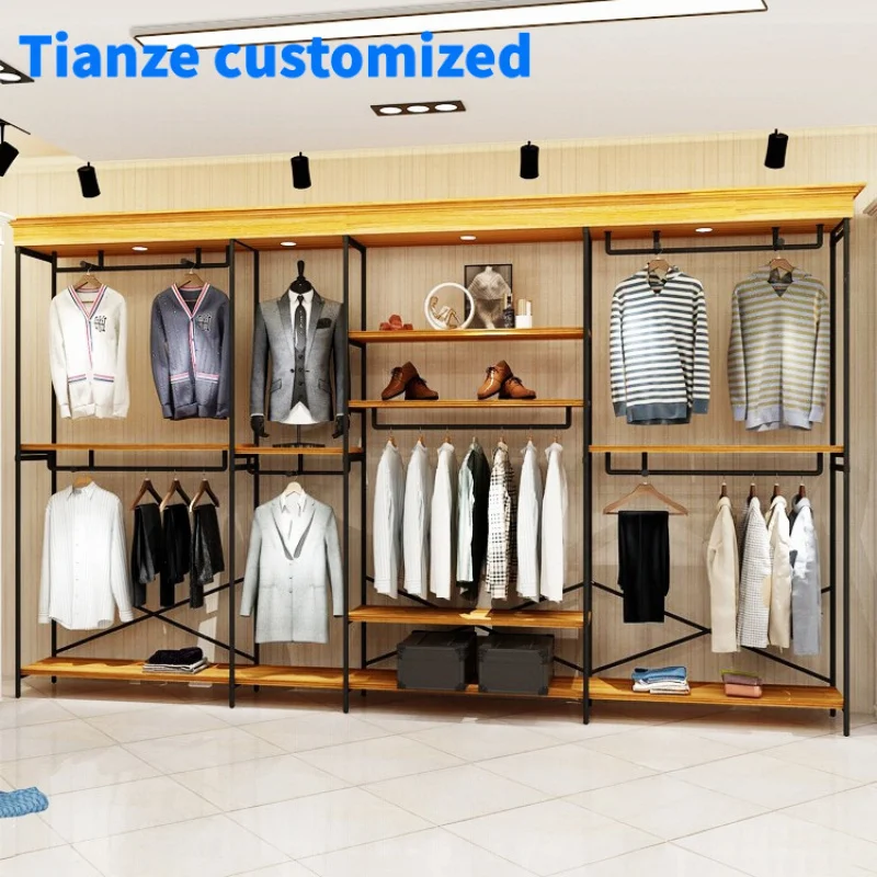 

[Customized]clothing display ideas clothing display cases garment display rack clothes