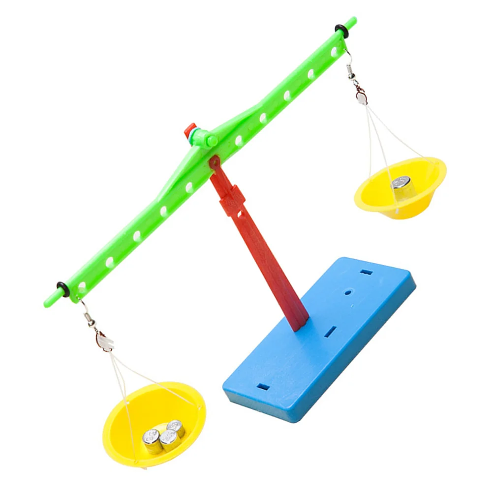 ชุดอุปกรณ์ทดลองวิทยาศาสตร์ 1 ชุด ชุดการศึกษา STEM สำหรับเด็ก ชุดสร้างเครื่องชั่งน้ำหนักแบบ DIY สร้างสรรค์โครงการวิทยาศาสตร์ของคุณเอง ชุดการเรียนรู้