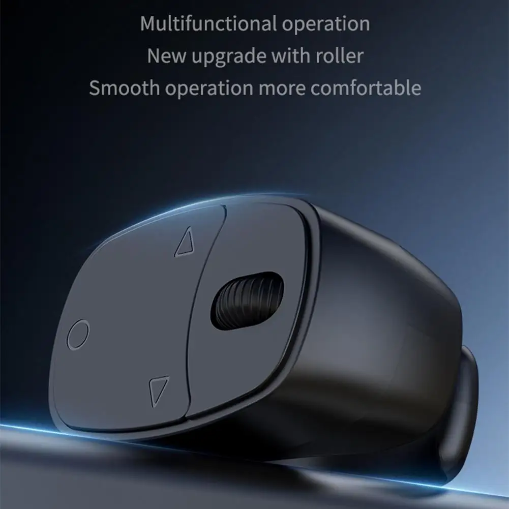 Roller Fingertip Ring Remote Control Wireless Bluetooth Mobile Selfie Mice Video Automatic Page Turner Browsing