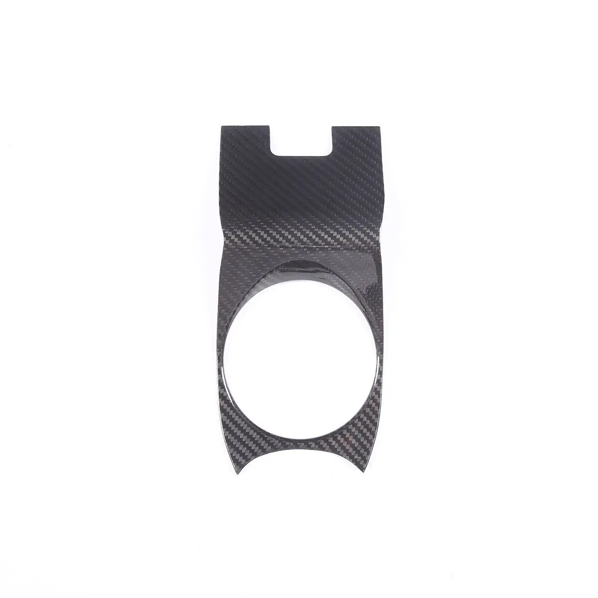 Real Dry Carbon Fiber Center Control Cup Holder Decorative Frame Cover Fit For McLaren GT 2019-2022