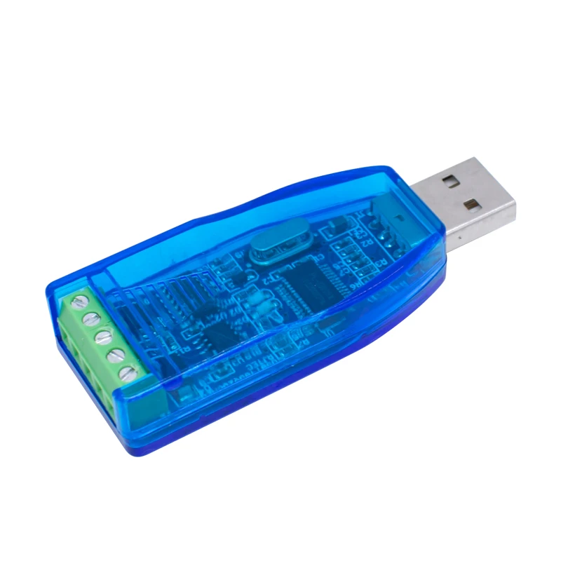 PL2303 USB RS485 Half-Duplex Serial Communication Module with TVS Protection for Industrial Electronic Equipment PLC Sensor DIY