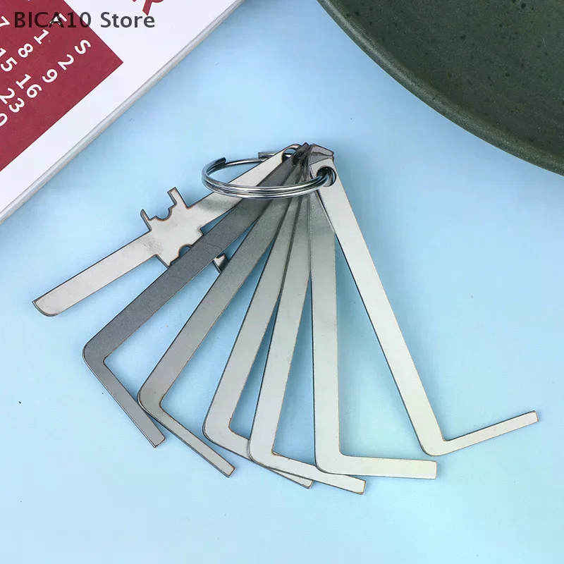 High Quality Practical 7 In 1 Tension Tool Full Set Lock Tool Replacement Turning Tool Double Head Tension Wrench Tool