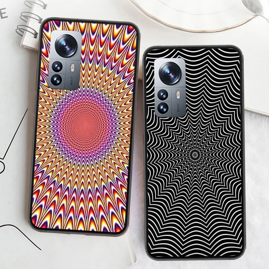 Visual illusion art picture Phone Case For Xiaomi Mi 13 12 11T 10T 12T Pro 12X 11i 11 Ultra 10 Lite 5G 9 8 6X 5X A1 A2 Cover Cap