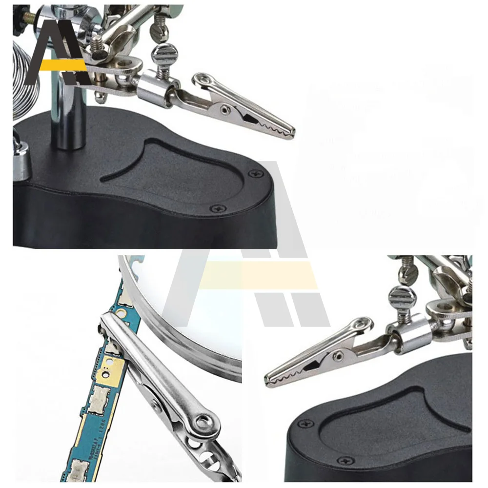 Repair Assistance Clamp Light Magnifying Glass for Mobile Phone Mainboard Stand Bench Magnifying Glass Repair Hardware Tools